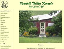 Tablet Screenshot of kendallvalley.com